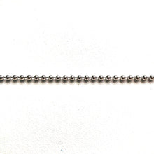 Carica l&#39;immagine nel visualizzatore di Gallery, CATENA A SFERA mm 2 selezionabili lunghezza per bracciale e per collana
